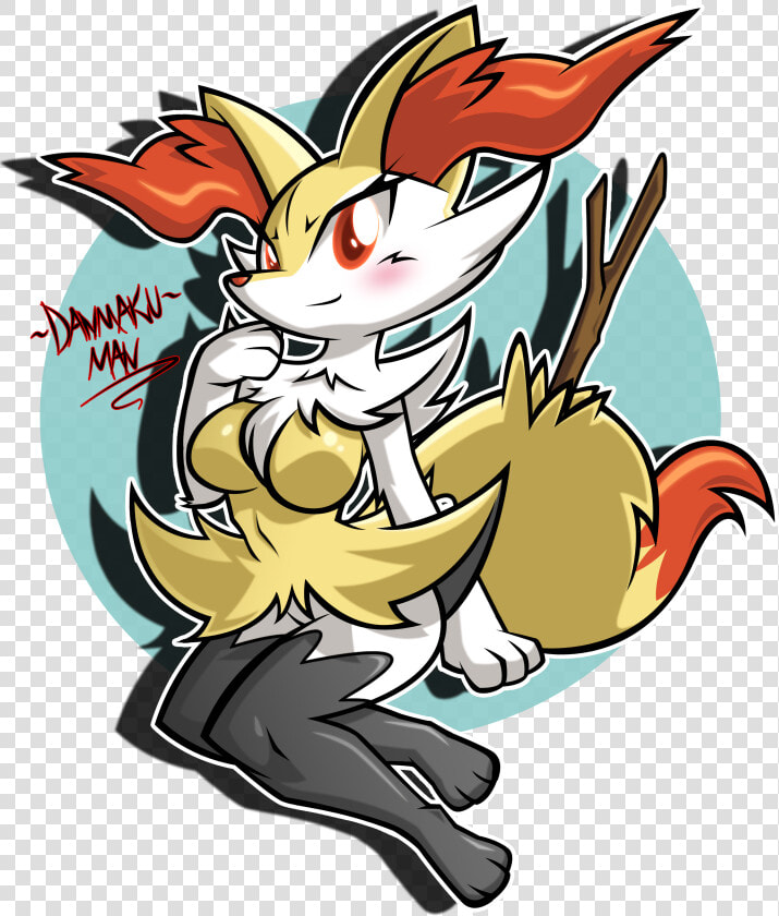 Pokemon Braixen Fan Art  HD Png DownloadTransparent PNG