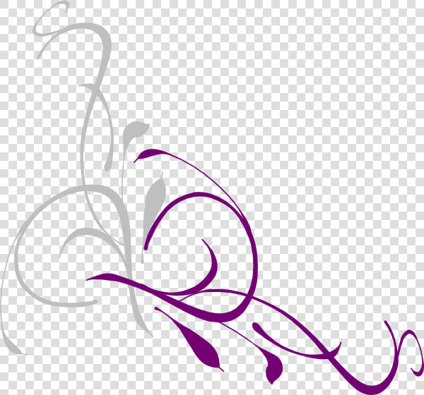 Vector Floral Pink Png   Teal And Purple Swirls  Transparent PngTransparent PNG