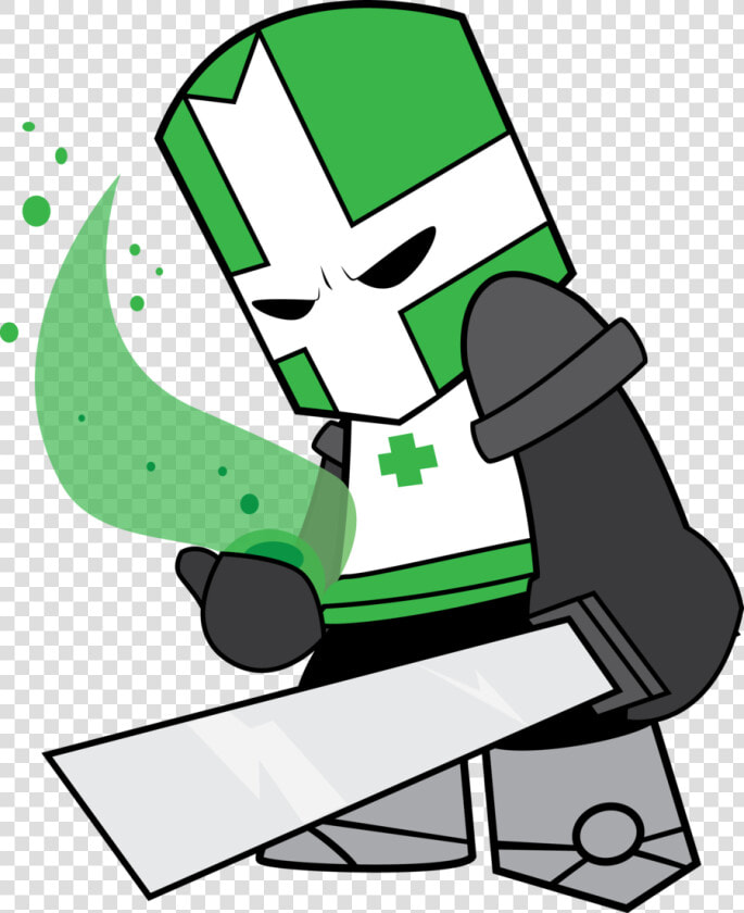 Castle Crashers Png   Castle Crashers Green Knight Png  Transparent PngTransparent PNG