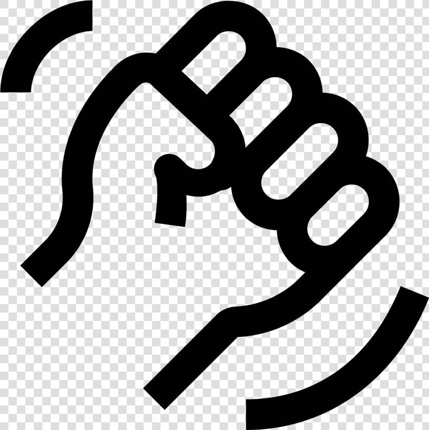 This Icon Shows An Outline Of A Fist Up To The Wrist   Coil Rear Springs 1972 Ford  HD Png DownloadTransparent PNG