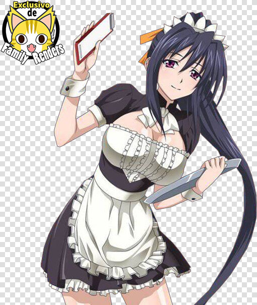 Highschool Dxd Akeno Maid  HD Png DownloadTransparent PNG