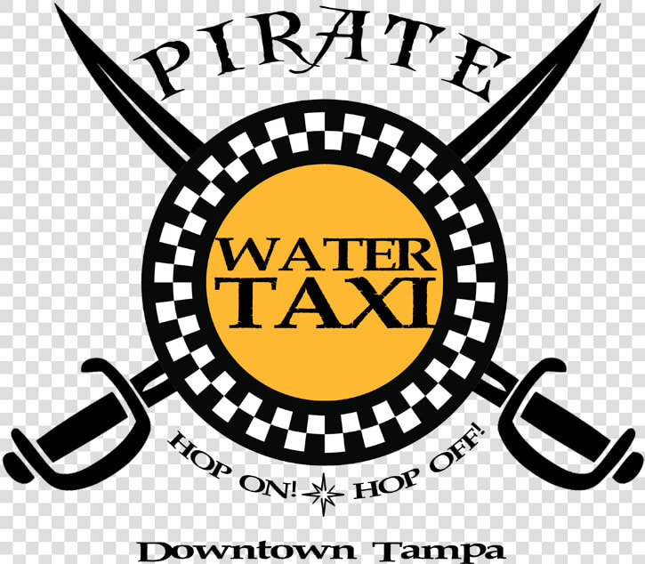 Pirate Water Taxi Logo   Pirate Water Taxi Tampa Florida  HD Png DownloadTransparent PNG