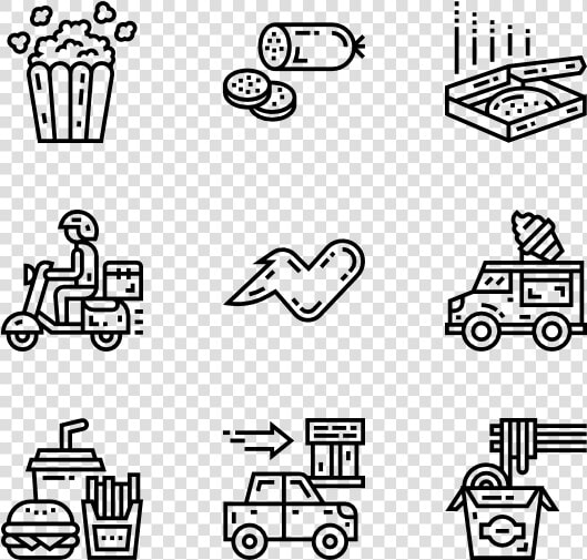 Fast Food   Fast Food Icon Packs  HD Png DownloadTransparent PNG