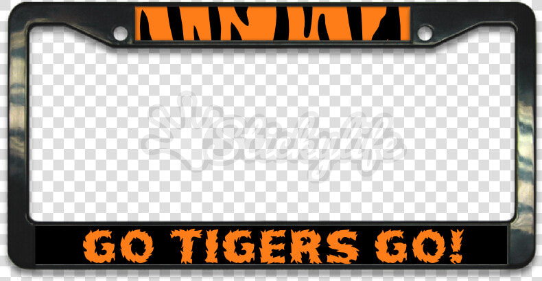 Oklahoma State Alumni License Plate Frame Clipart     Png License Plate  Transparent PngTransparent PNG