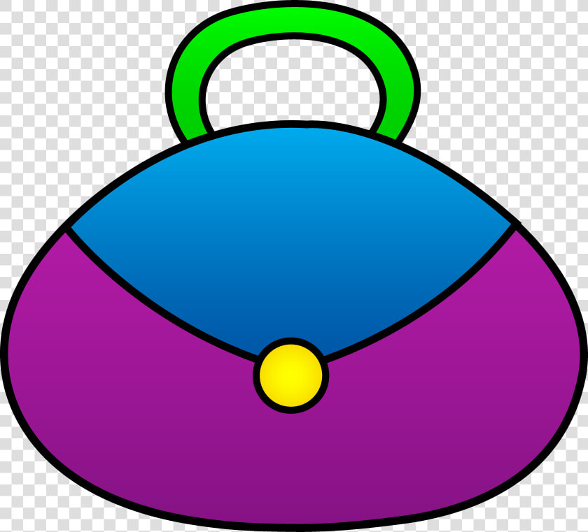 Clipart Hand Purse   Cartoon Purple Purse  HD Png DownloadTransparent PNG