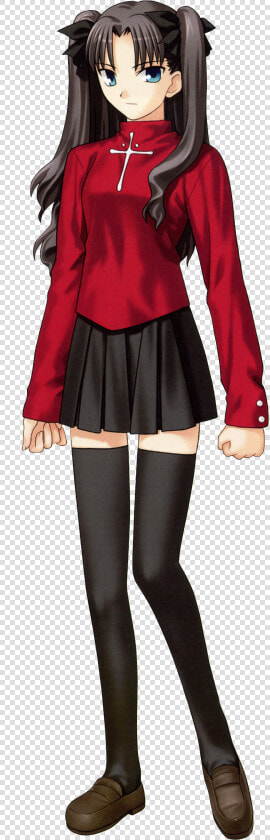 Casual   Rin Tohsaka  HD Png DownloadTransparent PNG