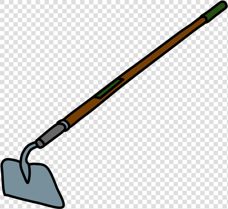 Hoe  Garden  Green   Garden Tool  HD Png DownloadTransparent PNG