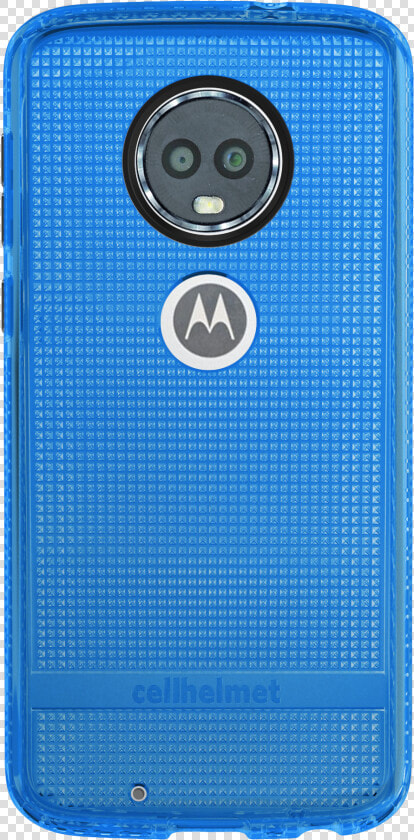 Cellhelmet Altitude X Blue Case For Motorola Moto G6   Smartphone  HD Png DownloadTransparent PNG