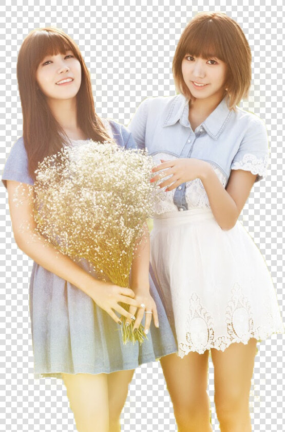  eunji  namjoo  kpop  apink  pink Panda  cute  love   Apink Secret Garden Lagu  HD Png DownloadTransparent PNG