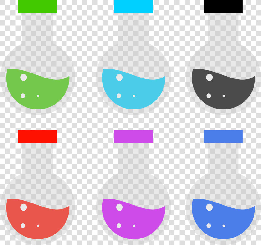 Bottles  Potions  Magic  2d Games  Blue  Aqua  Red   フェノール フタ レイン 緑  HD Png DownloadTransparent PNG