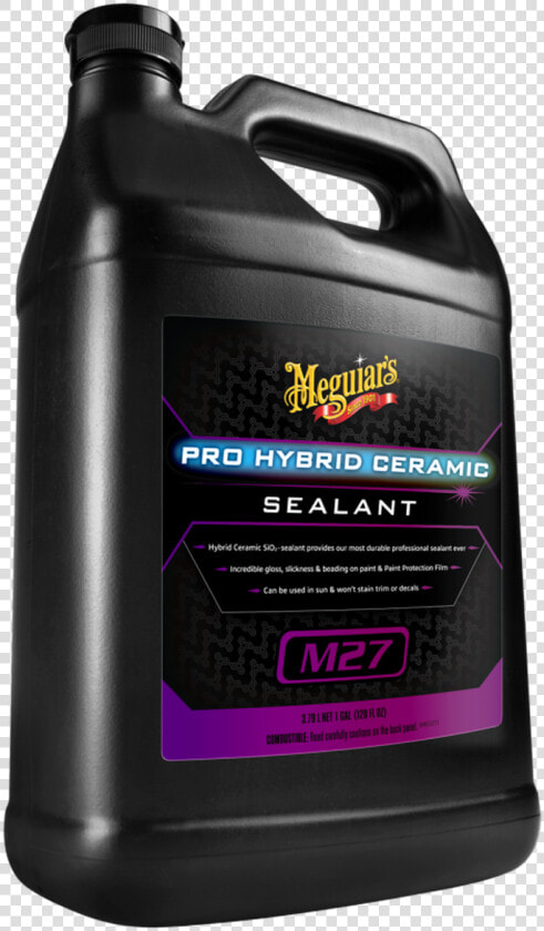 Meguiar’s M27 Pro Hybrid Ceramic Sealant 1 Gallon   Meguiar  39 s Rinse Free Express Wash  amp  Wax  HD Png DownloadTransparent PNG