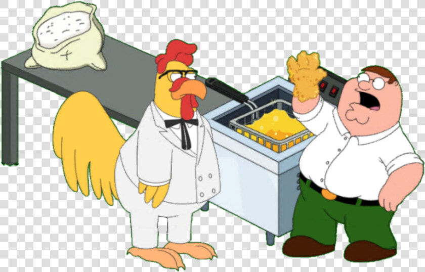 Transparent Kentucky Fried Chicken Png   Family Guy The Quest For Stuff Giant Chicken  Png DownloadTransparent PNG