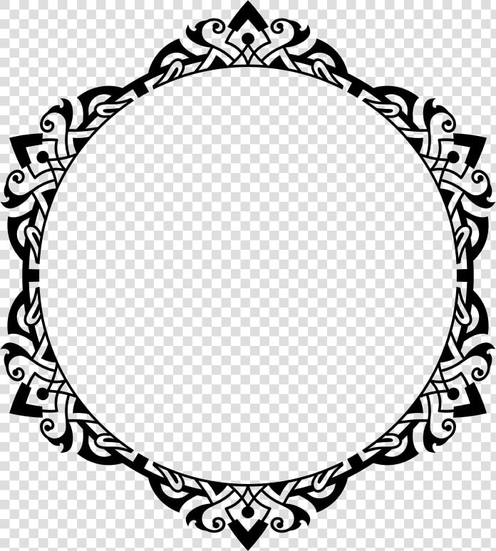 Decorative Borders Clip Art   Circle Decorative Border Png  Transparent PngTransparent PNG