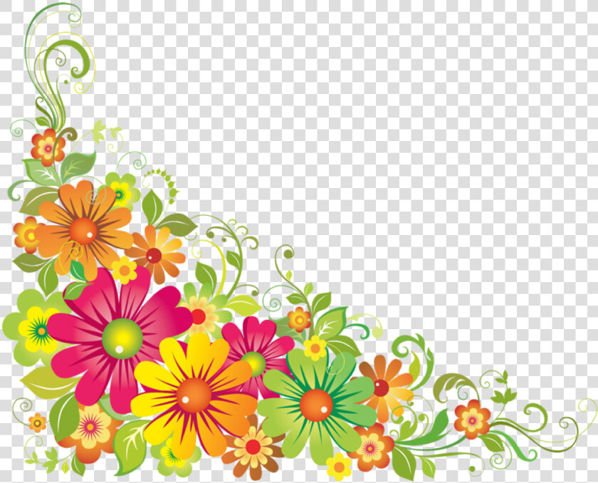 Floral Corner Designs Png Vector  Clipart  Psd   Flower Corner Design Png  Transparent PngTransparent PNG