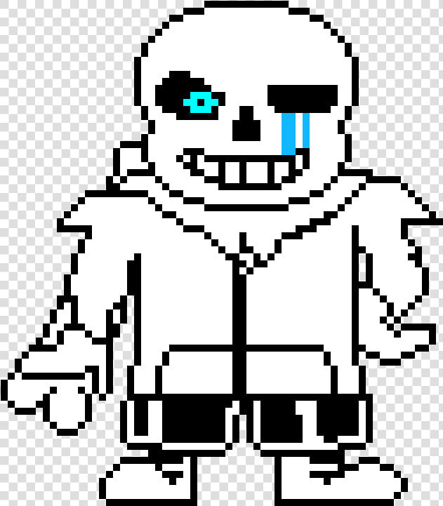 Underswap Disbelief Sans Sprite   Pixel Art Sans  HD Png DownloadTransparent PNG