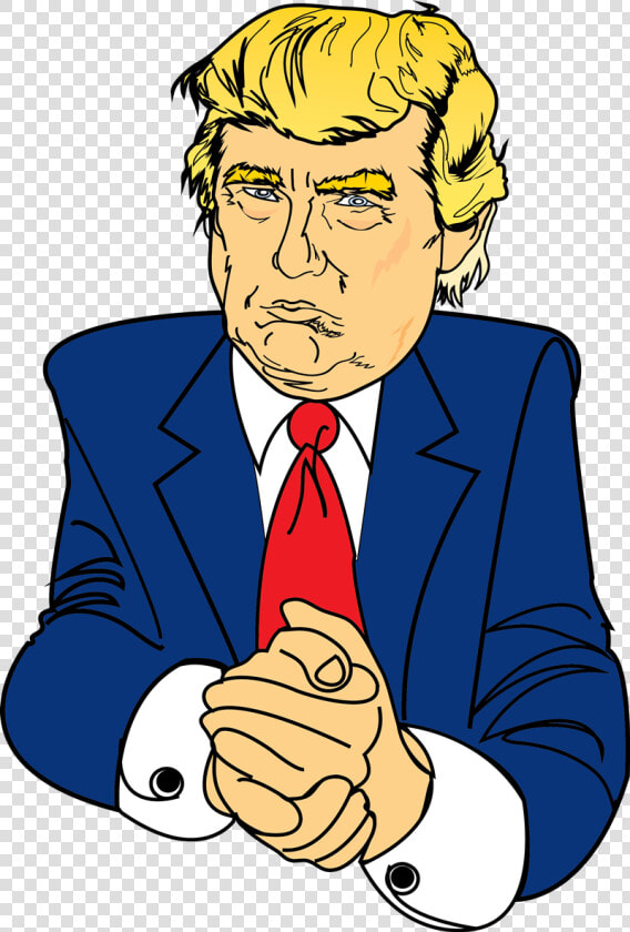 Trump Cartoon Png   Donald Trump Cartoon Clear  Transparent PngTransparent PNG