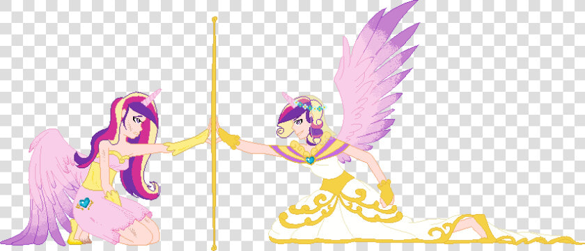 Princess Cadance Pony Vertebrate Cartoon Horse Like   Anime Girl Magic Base  HD Png DownloadTransparent PNG