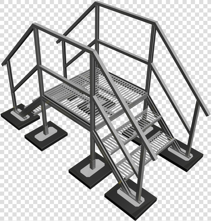 Roof Crossover Stairs  HD Png DownloadTransparent PNG