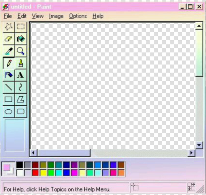  retro  computer  vintage  border  untitled  pixels   Transparent Windows 95 Aesthetic  HD Png DownloadTransparent PNG