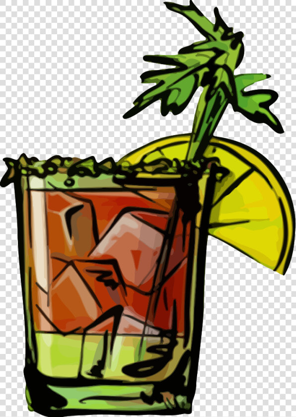 Bloody Mary Cocktail   Cartoon Bloody Mary Drink  HD Png DownloadTransparent PNG