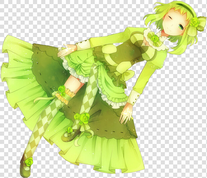 1ab093ab1195   Vocaloid Gumi Green  HD Png DownloadTransparent PNG