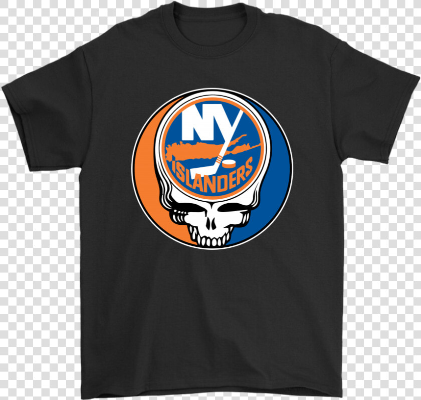 Nhl Team New York Islanders X Grateful Dead Logo Band   Childrens T Shirt  HD Png DownloadTransparent PNG