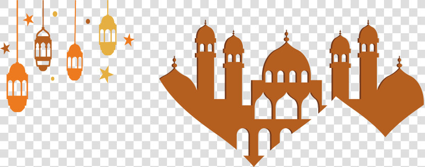 Islam Banner Logo Brown   Islamic Banner Background Design  HD Png DownloadTransparent PNG