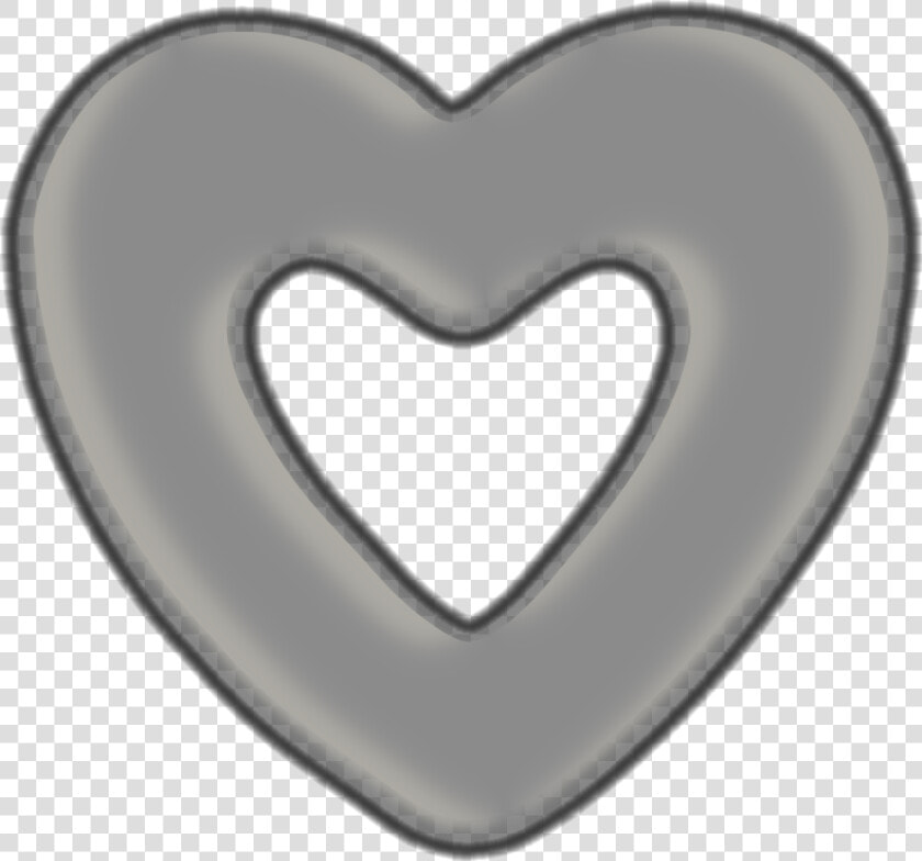 Gri Kalp Resmi   Heart  HD Png DownloadTransparent PNG