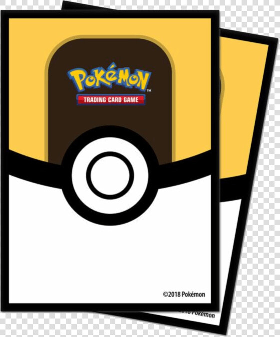 Ultra Pro Pokemon Sleeves Ultra Ball   Pokemon Ultra Pro Ultra Ball Card Sleeve  HD Png DownloadTransparent PNG