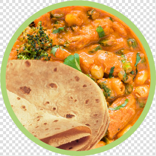 Chapati With Curry Png  Transparent PngTransparent PNG