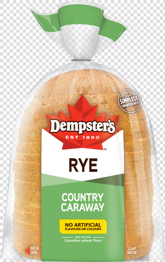 Dempster S® Country Caraway Rye   Whole Wheat Bread  HD Png DownloadTransparent PNG