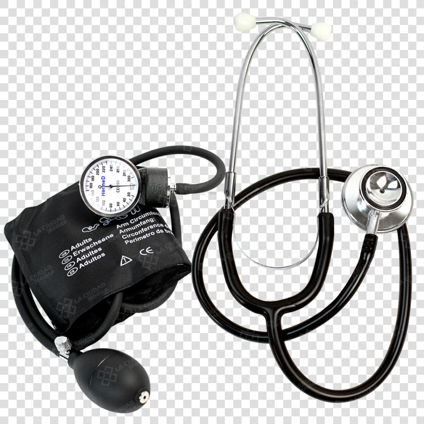 Kit Con Baumanómetro  amp  Estetoscopio   Blood Pressure Monitor  HD Png DownloadTransparent PNG