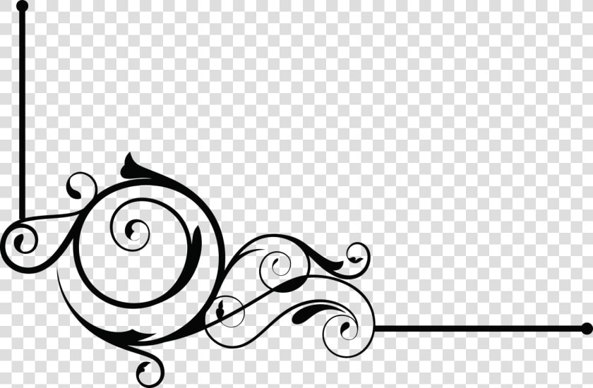 Lines Clipart Squiggle   Decorative Border Clipart  HD Png DownloadTransparent PNG