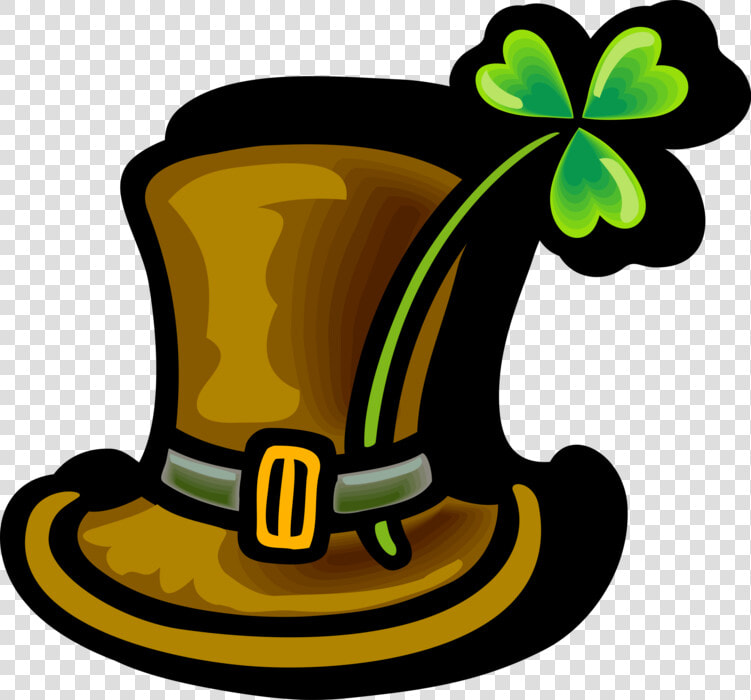 Vector Illustration Of St Patrick S Day Leprechaun   St Patrick  39 s Day Png Trevo  Transparent PngTransparent PNG