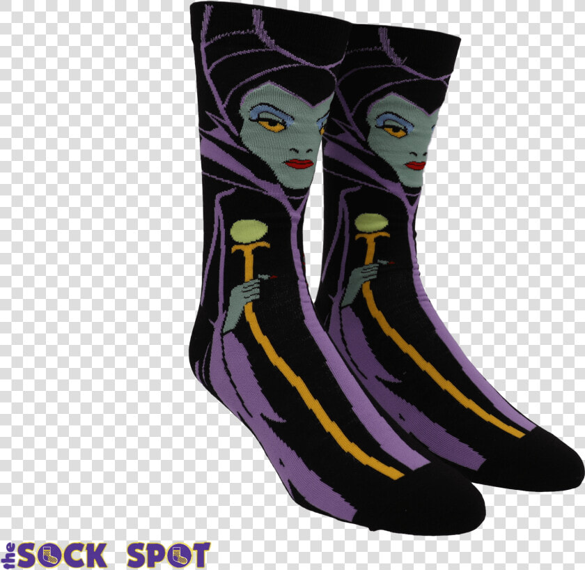 Transparent Maleficent Png   Disney Socks Villain  Png DownloadTransparent PNG