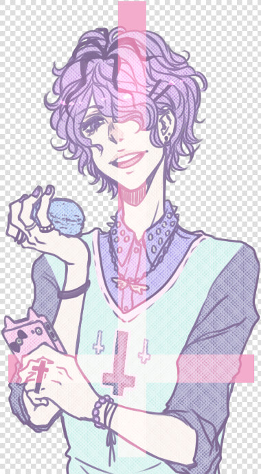 Vector Transparent Download Crybaby Transparent Pastel   Pastel Color Goth Boy  HD Png DownloadTransparent PNG