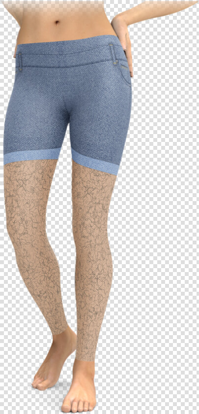 Hairy Legs Leggings   Leggings  HD Png DownloadTransparent PNG