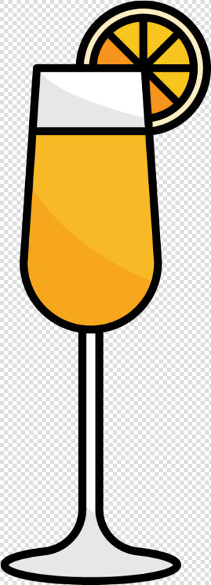 Mimosas Glass Clip Art  HD Png DownloadTransparent PNG