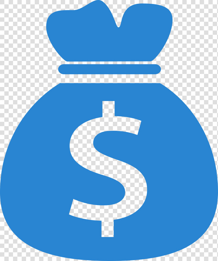 Insurance  Horst Insurance  Hsa  Hdhp  Limits  2019    Money Bag Icon Blue  HD Png DownloadTransparent PNG