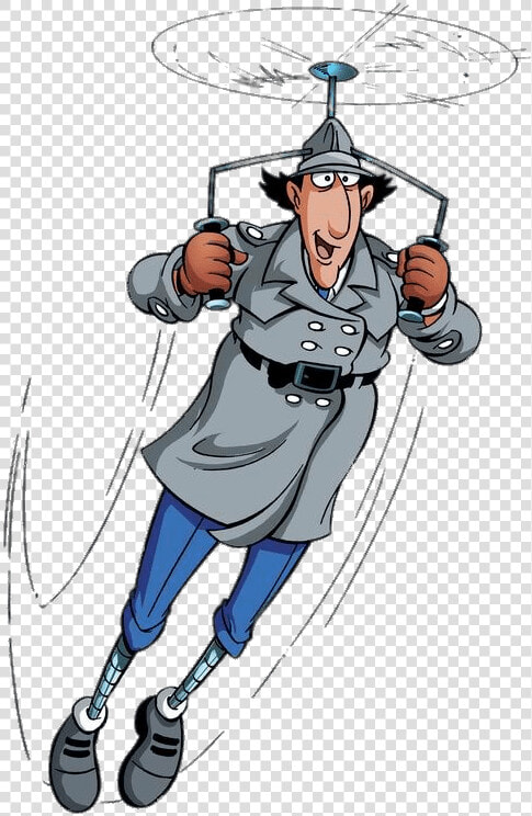 Inspector Gadget Flying Device   Inspector Gadget Flying  HD Png DownloadTransparent PNG