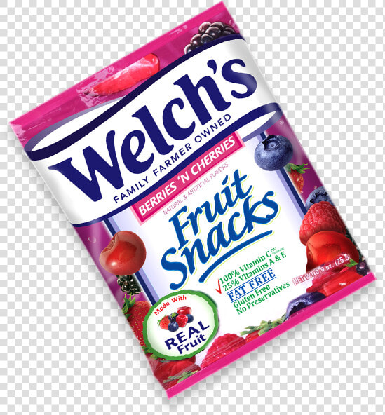 Berries N Cherries Fruit Snacks   Welch  39 s Fruit Snacks  HD Png DownloadTransparent PNG