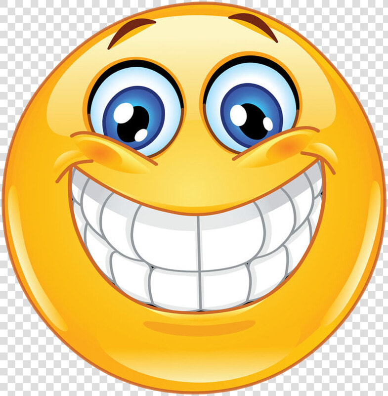 Big Smiley Face Clipart   Png Download   Excited Smiley  Transparent PngTransparent PNG