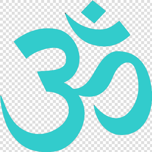 Om Teal Sized   Hindu Religious Symbols Png  Transparent PngTransparent PNG