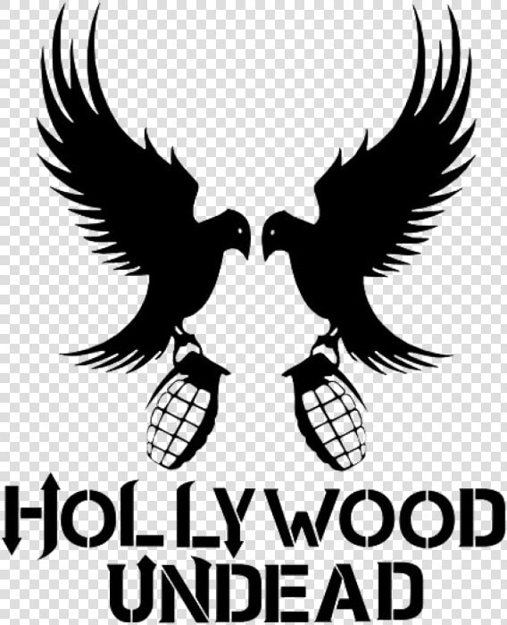 Mikina Hollywood Undead Eagles Black   Hollywood Undead Logo Png  Transparent PngTransparent PNG