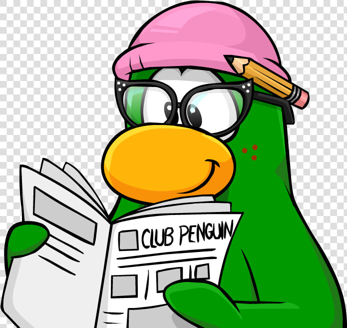 Write For Us   Club Penguin Penguin Reading  HD Png DownloadTransparent PNG