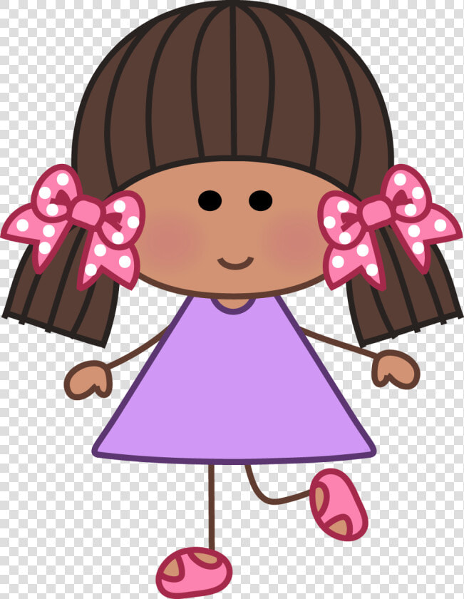 Families Clipart Stick Figure   Nena Dibujo Para Niños  HD Png DownloadTransparent PNG