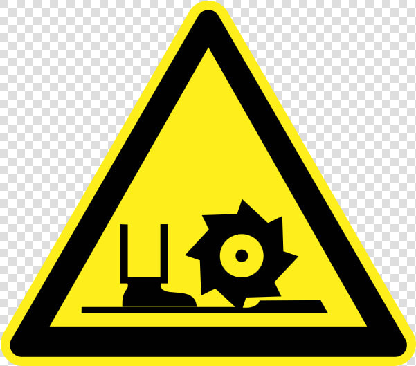 Rotating Blade Or Cutter Warning Vector Sign   Corrosive Material Hazard Symbol  HD Png DownloadTransparent PNG