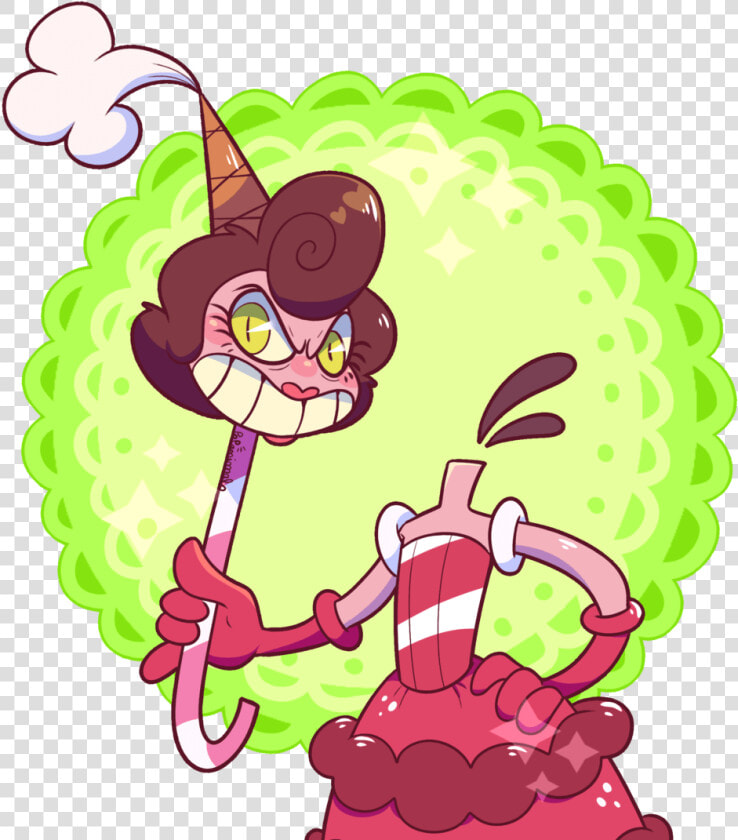 Cuphead Baroness Von Bon Bon   Baron Von Cuphead Baroness Von Bon Bon  HD Png DownloadTransparent PNG