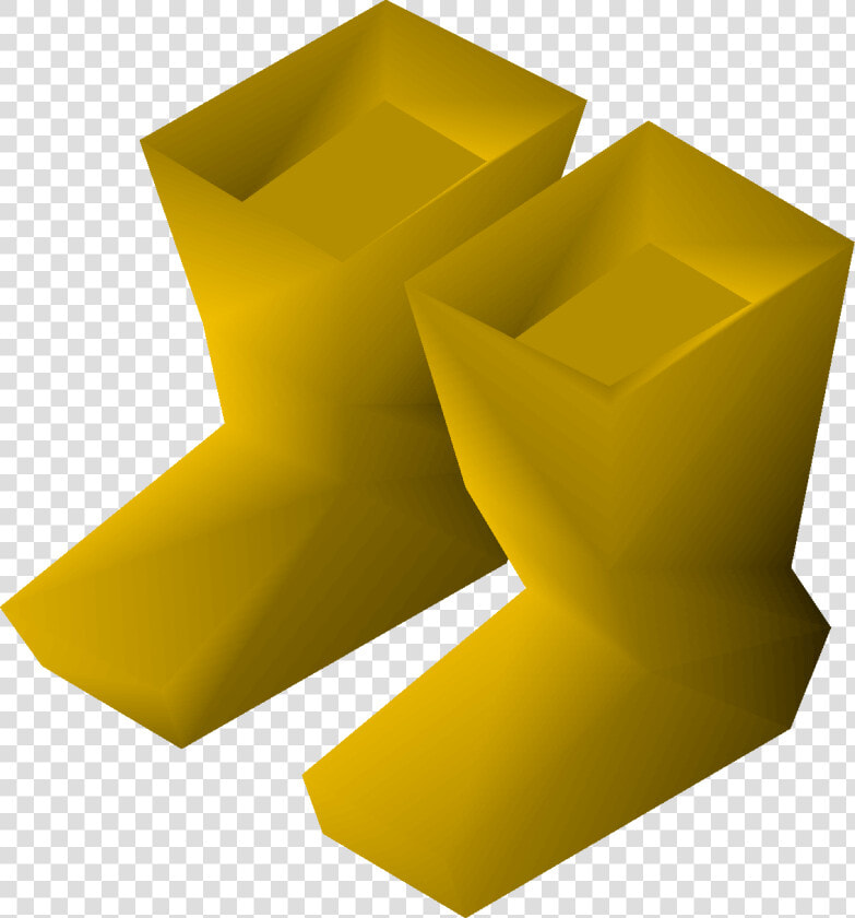 Old School Runescape Wiki   Osrs Yellow Boots  HD Png DownloadTransparent PNG