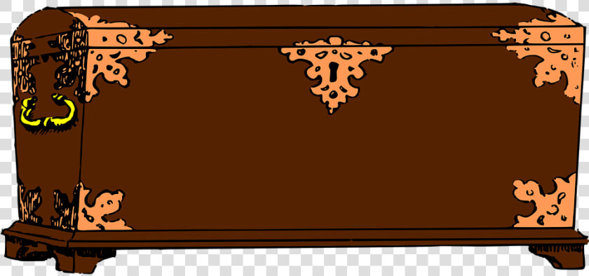 Chest  Wood  Brown  Antique  Old  Box  Treasure  Open   Cedar Chest Clipart  HD Png DownloadTransparent PNG